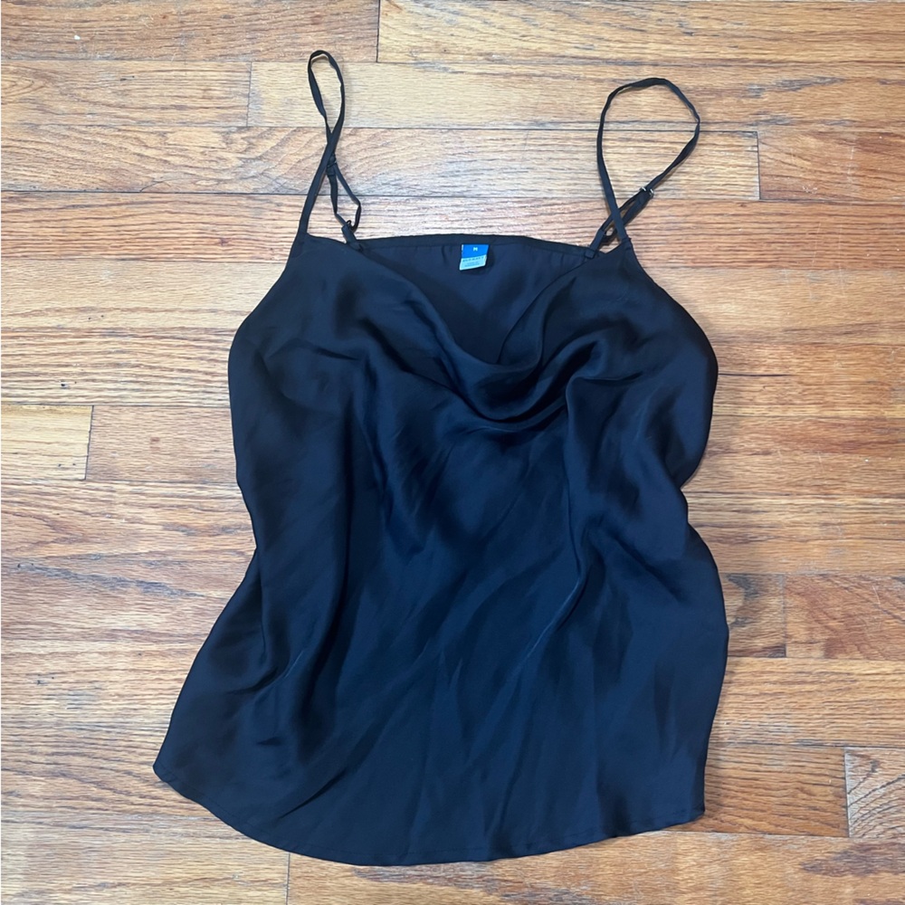 Old Navy Midnight Black Cowl Neck Camisole